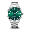 Billede af Bering Automatic herreur stål lænke grøn skive 3bar 42mm