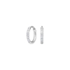 Billede af Pure Titanium creoler m. cz (12 mm)
