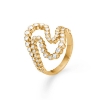 Billede af Mads Z "Mira" ring 14 karat guld m. 0,73 ct. W.SI brillanter (str. 50-60)