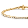 Billede af Mads Z "Tennis" armbånd 14 kt. guld m. 1,50 ct. w/si brillanter