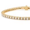 Billede af Mads Z "Tennis" armbånd 14 kt. guld m. 2,50 ct. w/si brillanter