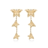 Billede af Mads Z "Monarch" øreringe 14 kt. guld m. 0,024 ct. brillanter