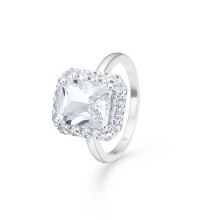 Billede af Mads Z "Celestial by Medina" ring sølv m. hvid topas (str. 56)
