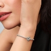 Billede af Pandora Uendelighedsknude charm sølv