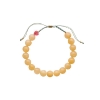 Billede af STINE A armbånd Cherrie Bon Bon - Honey forgyldt sølv (17-25 cm)