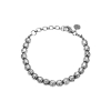 Billede af By Birdie Buddha Buds armbånd sølv (18,5-21,5 cm)
