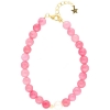 Billede af Nuni Copenhagen Florence Coral armbånd forgyldt sølv m. perler (16+3 cm)