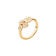 Billede af Lund Copenhagen Marguerit ring miks forgyldt sølv (str. 62) Billede af Lund Copenhagen Marguerit ring miks forgyldt sølv (str. 62)