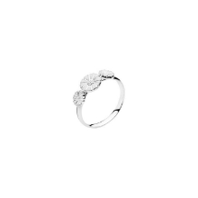 Billede af Lund Copenhagen Marguerit ring miks sølv (str. 50)
