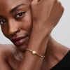 Billede af Pandora Gyldent Charm forgyldt metalblanding