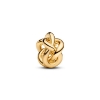 Billede af Pandora Uendelighedsknude charm forgyldt metalblanding