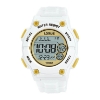 Billede af Lorus Sports ur digital plastik hvid silikone 10bar 42mm