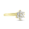 Billede af Rosetring med 7 brill. a 0,09 w/vs. 14 kt.