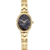 Billede af Bering Classic Oval dameur stål gulddoublé 20mm 3bar