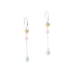 Billede af Aqua Dulce Morganite Dream Long øreringe sølv m. sten