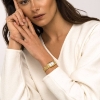 Billede af Mockberg Timeless Gold dameur stål gulddoublé 19mm 3bar