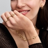 Billede af Pandora Snoet ring forgyldt metalblanding (str. 48-60)