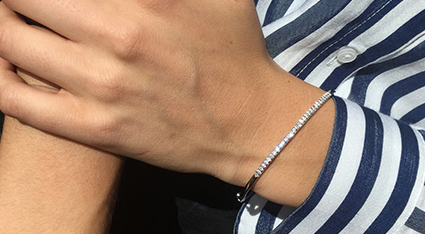 Billede til varegruppe Armbånd i hvidguld