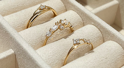 Billede til varegruppe Ringe i guld
