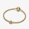 Billede af Pandora Alfabetcharm forgyldt metalblanding (flere varianter)