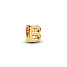 Billede af Pandora Bogstav B Alfabetcharm forgyldt metalblanding Billede af Pandora Bogstav B Alfabetcharm forgyldt metalblanding