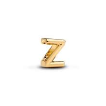Billede af Pandora Bogstav Z Alfabetcharm forgyldt metalblanding Billede af Pandora Bogstav Z Alfabetcharm forgyldt metalblanding
