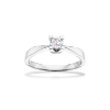 Billede af *Kleopatra ring 0,25 H-W/SI 14 kt