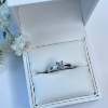 Billede af *Kleopatra ring 0,25 H-W/SI 14 kt