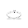 Billede af *Kleopatra ring 0,10 H-W/SI 14 kt