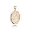 Billede af Medaljon oval 22*30 blank 8 kt.