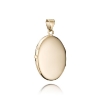 Billede af Medaljon oval 22*30 blank 8 kt.