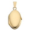 Billede af Medaljon oval 17*25 blank 14 kt.