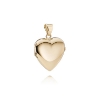 Billede af Medaljon hjerte 22*24 blank 8 kt.