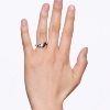 Billede af Maria Black Dolphin ring sølv m. cz (str. 48-62)