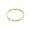 Billede af Ring kugler hele vejen rundt, br. 1,8 mm. massiv, str. -59. 925 s. forgyldt