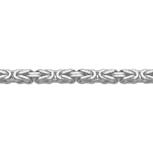 Billede af Kæde kongekæde 14kt hvg bredde 2,30mm 60cm