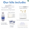Billede af Inverness Home Ear Piercing Kit - Lav selv hul i ørene (komplet sæt kugle 3 mm forgyldt)
