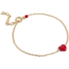 Billede af ENAMEL Copenhagen Amore armbånd forgyldt sølv m. emalje (15+3cm)