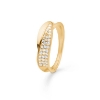 Billede af Mads Z "Gloria" ring 8 kt. guld m. cz (str. 50-60)