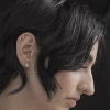 Billede af Maria Black 'Baroque Helix' ørering forgyldt sølv m. fvp