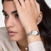 Billede af Daniel Wellington Oval Mini Two Tones dameur stål gulddoublé 25mm 3bar