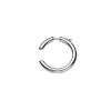 Billede af Maria Black 'Disrupted Hoop' ørering sølv - 22 mm