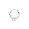 Billede af Maria Black 'Miro Huggie' ørering sølv - 8 mm